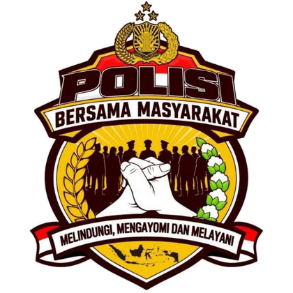 Logo Polisi Bersama Masyarakat